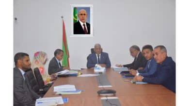 Photo de Réunion du comité interministériel chargé d’élaborer un plan de réalisation des barrages et digues de retenue d’eau