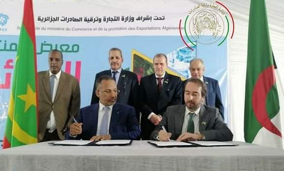 Foire des produits algériens à Nouakchott : le CREA signe un accord avec le patronat mauritanien