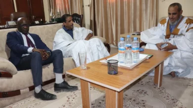 Photo de Une délégation de l’UFP rend visite au président du parti Tawassoul.