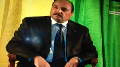 Photo de Mohamed Ould Abdel Aziz est apparu mardi dans une émission en direct