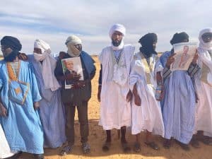 Le président du parti El Insaf arrive à Tichitt 
