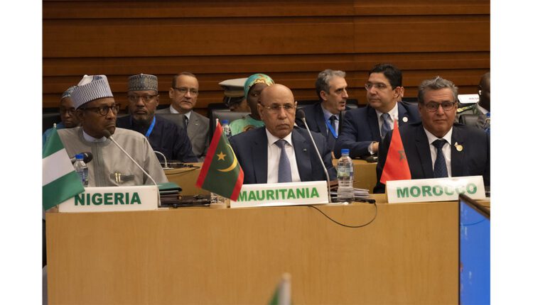 Discours Président Ghazouani sur la Libye à Addis-Abeba