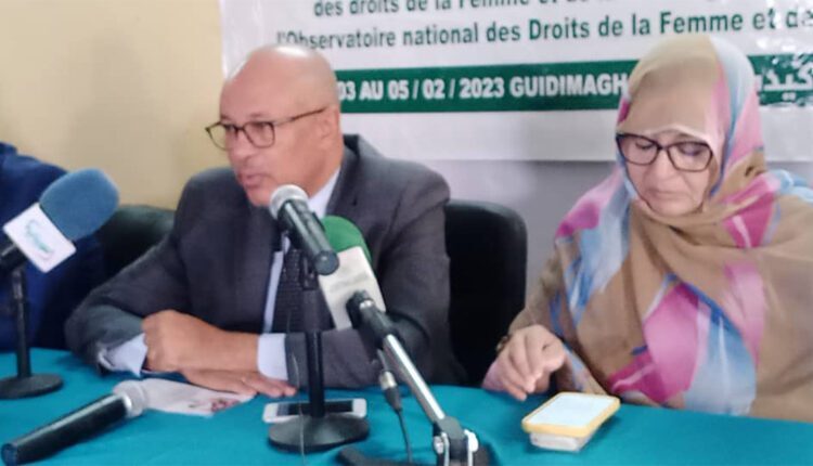 Photo de Sélibabi: Organisation d’une activité de sensibilisation sur les droits de la femme et de la fille