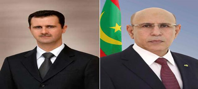 Entretien téléphonique entre le Président de la République et le président syrien