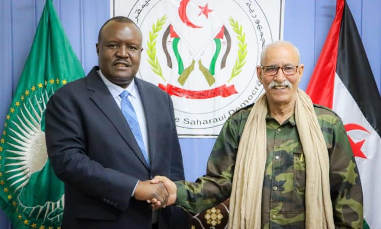 Sahara occidental | Brahim Ghali reçoit le président du Parlement panafricain
