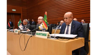 Photo de Le Président mauritanien prend part au comité ad-hoc sur la Libye