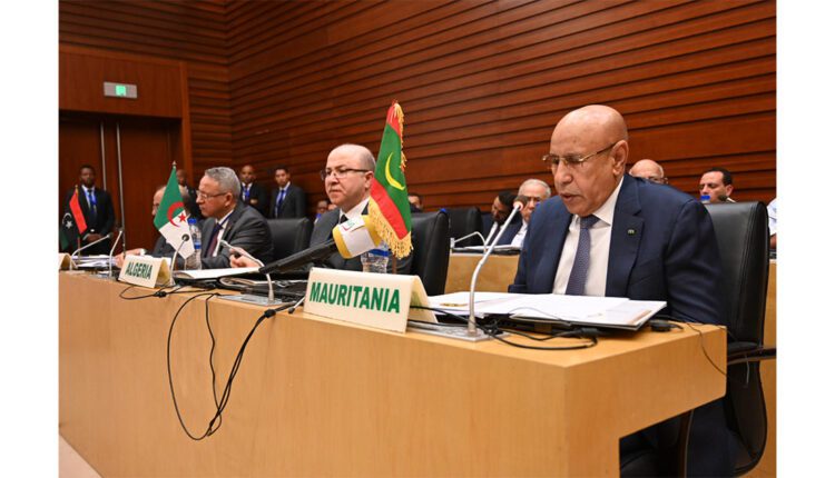 Le Président mauritanien prend part au comité ad-hoc sur la Libye