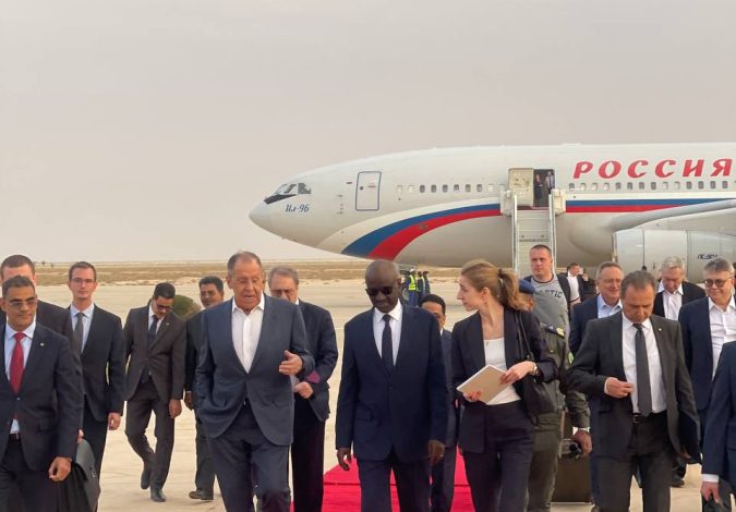 Le chef de la diplomatie russe à Nouakchott