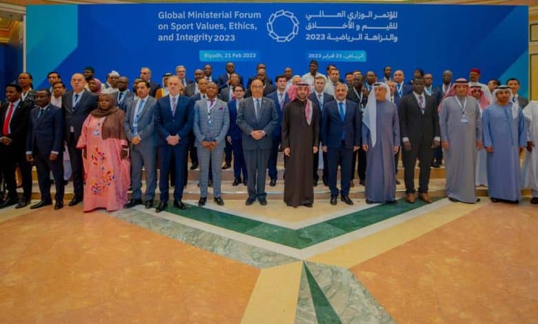 Le ministre de la Culture, de la Jeunesse, des Sports et des Relations avec le Parlement participe à la conférence ministérielle mondiale sur l'éthique du sport à Riyad