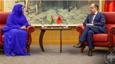 Photo de L’ambassadrice de la Mauritanie en Albanie présente ses lettres de créance