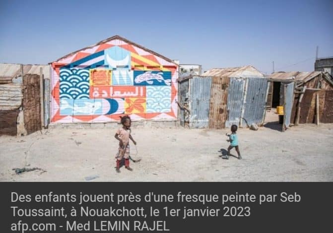Photo de Mauritanie: un artiste globe-trotteur met en couleur la parole des sans-voix