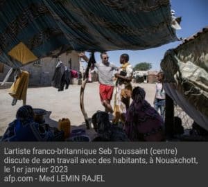 Mauritanie: un artiste globe-trotteur met en couleur la parole des sans-voix