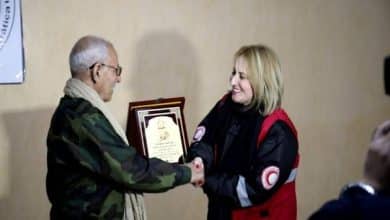 Photo de Le président Ghali rend hommage à la présidente du CRA pour son soutien aux réfugiés sahraouis