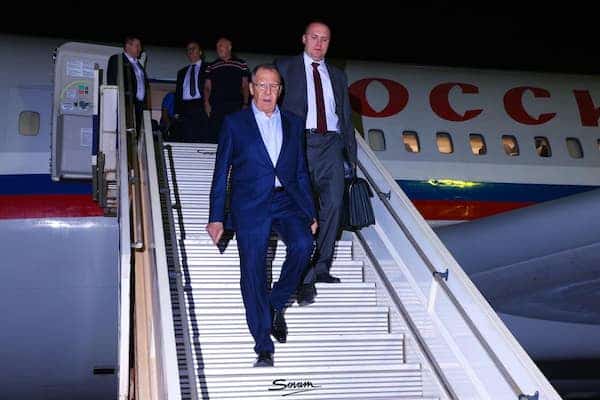Le chef de la diplomatie russe arrive au Soudan