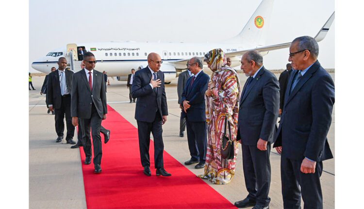 Le Président de la République regagne Nouakchott en provenance de N’Djamena