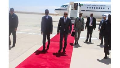 Photo de Arrivée du Président de la République à Nouakchott