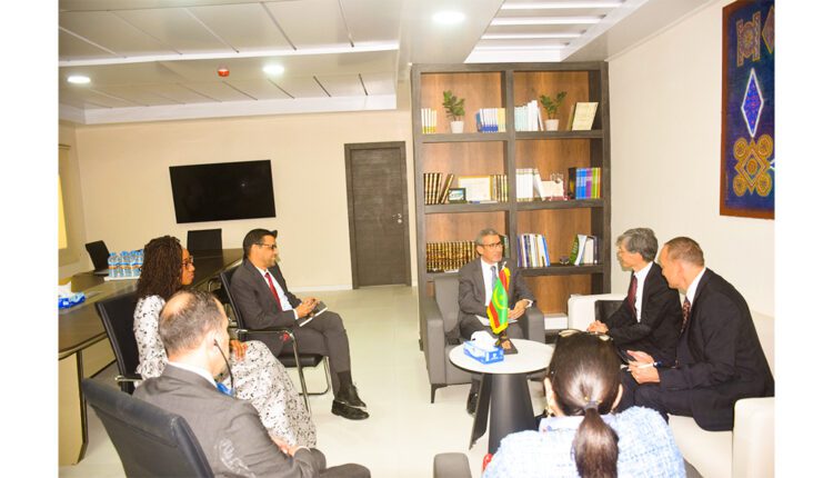 Le Gouverneur de la BCM reçoit une délégation du FMI