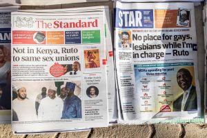 Au Kenya aussi, il y a une forte attitude homophobe dans la politique et la société
