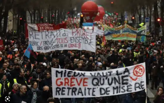 Manifestations et craintes de violences, journée à haut risque en France contre les retraites