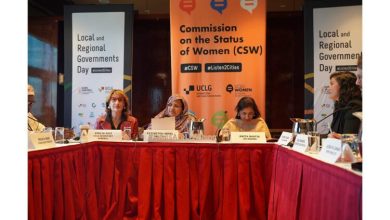 La présidente du conseil régional de Nouakchott au CSW 5 Photo de La présidente du conseil régional de Nouakchott au CSW