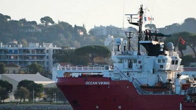 L'Ocean Viking sauve 92 migrants en Méditerranée. 1 Photo de L’Ocean Viking sauve 92 migrants en Méditerranée.