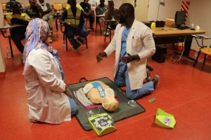 Tasiast Mauritanie Limited S.A. organise une formation aux premiers secours.