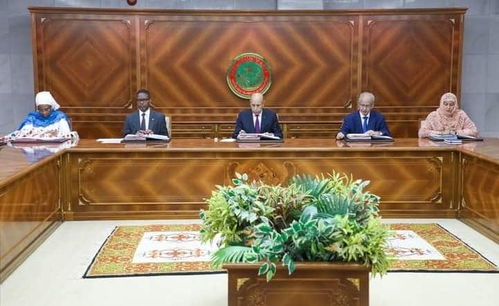 Mauritanie: communiqué du Conseil des ministres ce mercredi