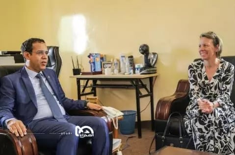L'ambassadeur d'Allemagne visite le centre d'études et de conseil Essahraa