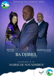  Interview avec M. DJIBRIL BA, candidat du parti Ravah - Municipalité de Nouadhibou