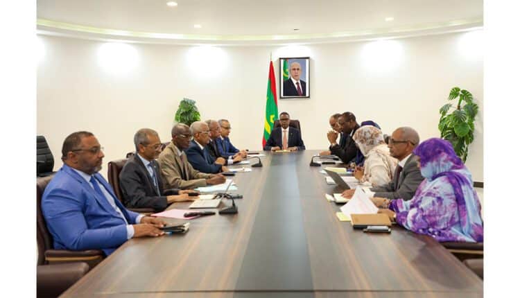 Réunion du Comité interministériel en charge de la gestion des déchets solides dans la ville de Nouakchott