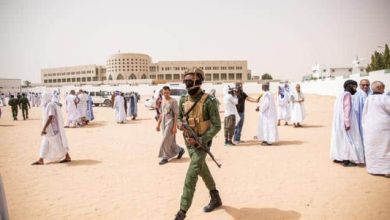 Photo de Manifestation à Washington contre les violences policières en Mauritanie