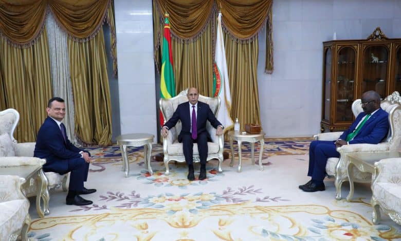 Photo de Ghazouani confirme sa volonté de développer la coopération avec la Bulgarie