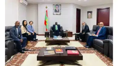 Photo de Le ministre des Affaires étrangères reçoit un groupe d’experts du conseil de sécurité