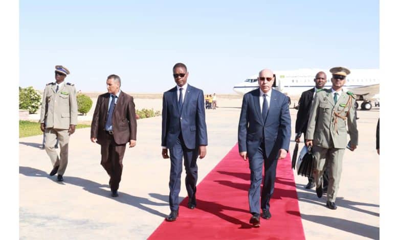 Le président regagne Nouakchott en provenance du Caire