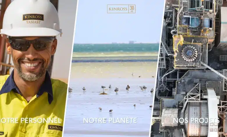 Photo de Le groupe Kinross Gold Corporation  publie son rapport 2022 pour le développement durable.