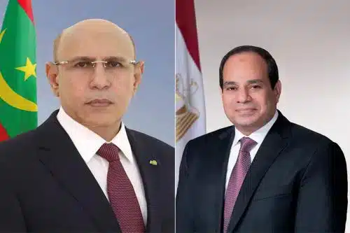 Le président Al-Sissi reçoit le Président de la République