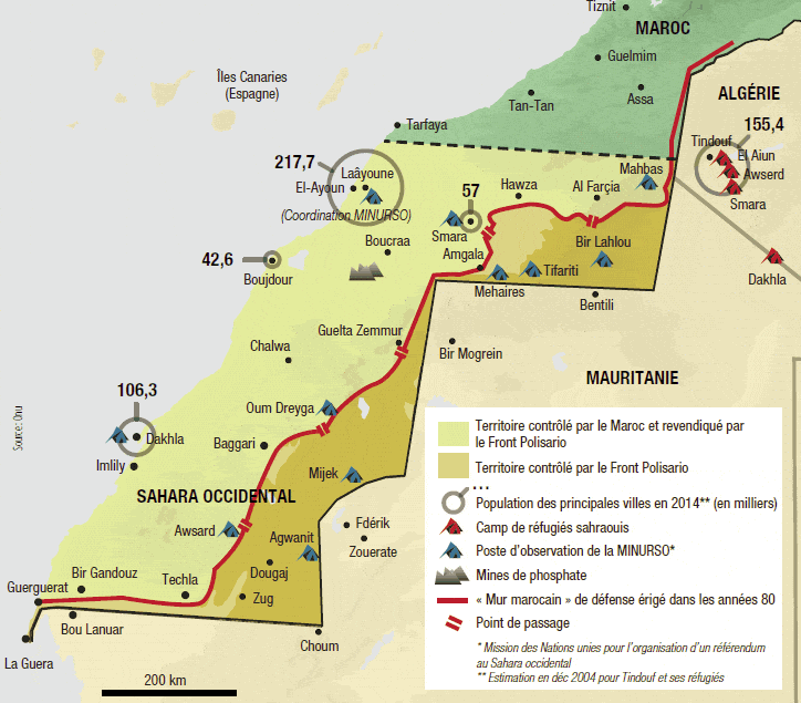 Contribution – Les pointillés d’une démarcation territoriale ou l’autodétermination du peuple du Sahara Occidental