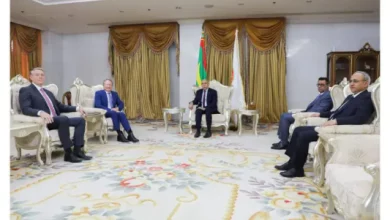 Photo de Le président Ghazouani évoque avec une société australienne les opportunités de coopération dans le domaine du fer et de l’hydrogène vert