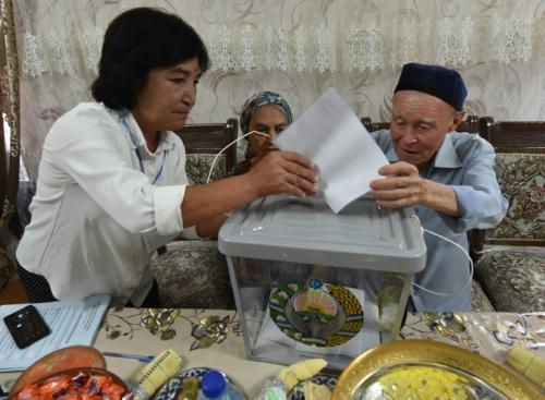 Photo de En Ouzbékistan, une présidentielle taillée pour le sortant Mirzioïev
