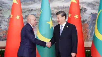 Photo de Xi félicite Ghazouani pour sa réélection à la présidence de la Mauritanie