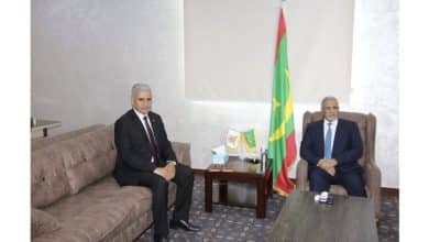 Photo de Le président de l’Assemblée nationale reçoit l’ambassadeur de Libye à Nouakchott