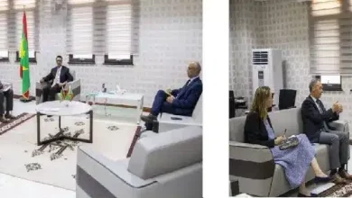 Photo de Le ministre des Affaires économiques reçoit séparément le représentant de l’UNICEF et du Fnup