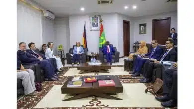 Photo de Le ministre des Affaires étrangères rencontre la ministre allemande de la Coopération économique