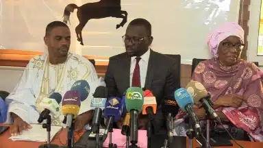 La Coalition « Espoir Mauritanie » face à la presse