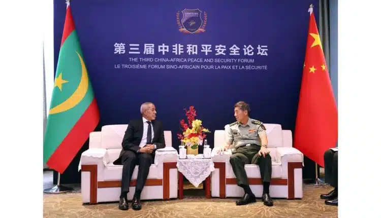 Coopération militaire: des pourparlers sino-mauritaniens