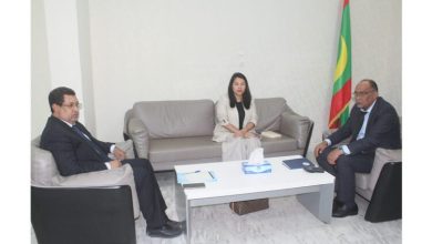 Le ministre des Finances reçoit la représentante de l’ONUDC en Afrique de l’ouest 2 Photo de Le ministre des Finances reçoit la représentante de l’ONUDC en Afrique de l’ouest