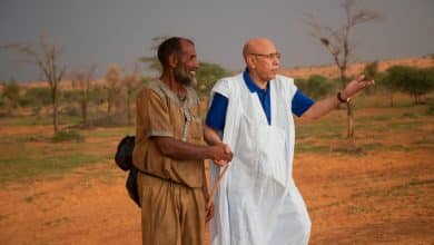 Photo de Mohamed Ould Cheikh Al-Ghazouani, un Président humain