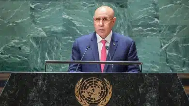 Photo de Discours du Président Ghazouani à la 78ème session de l’AG de l’ONU