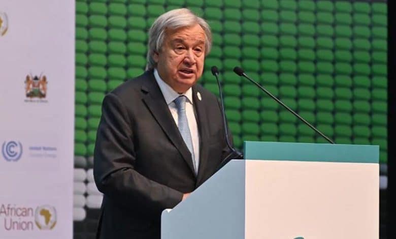 Guterres appelle à faire de l’Afrique « une superpuissance des énergies renouvelables »