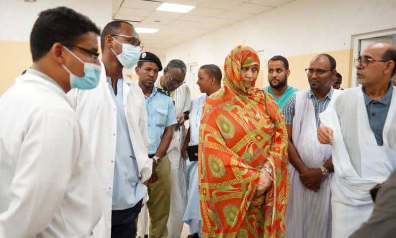 La ministre de la Santé visite les services d’urgence de plusieurs hôpitaux à Nouakchott